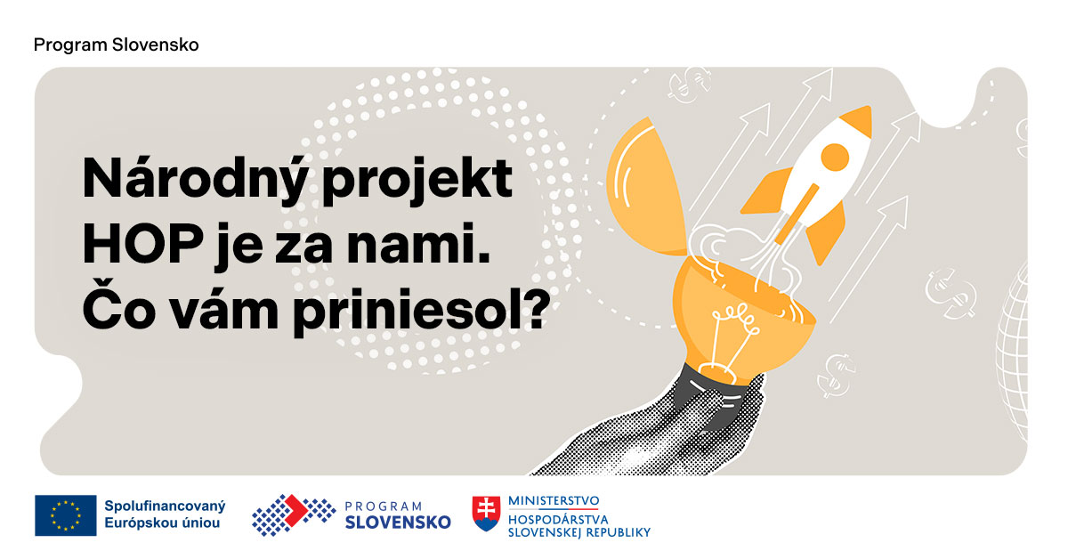 Národný projekt HOP je za nami. Čo vám priniesol?